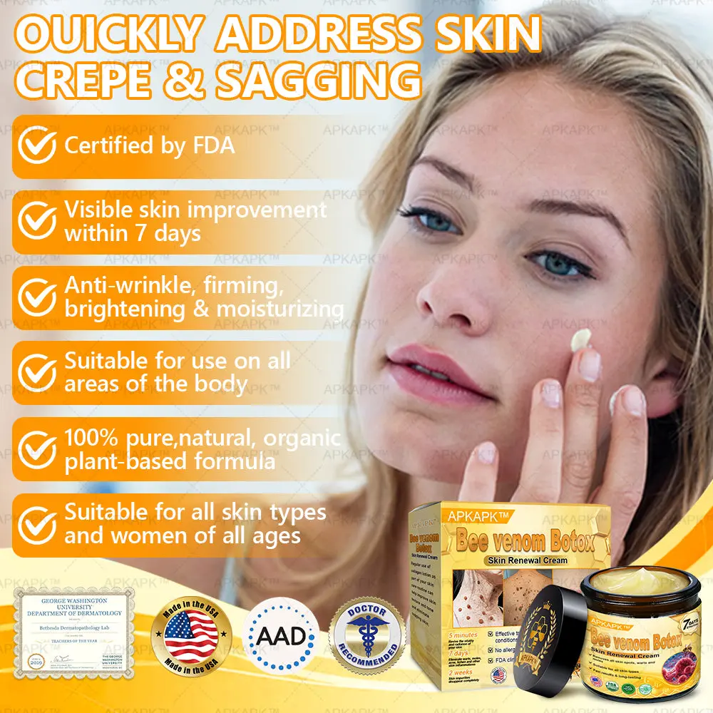 APKAPK® Bee Venom Botox Skin Renewal Cream