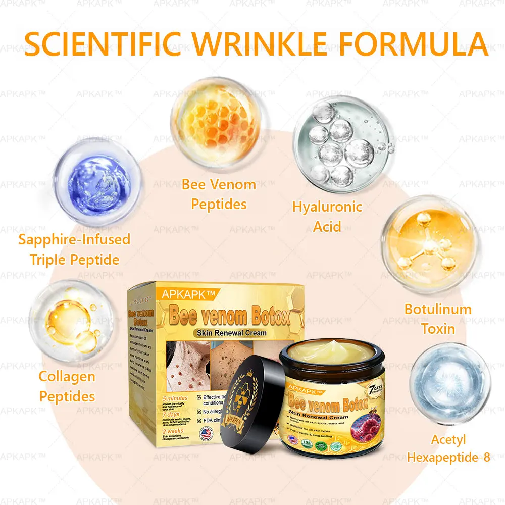 APKAPK® Bee Venom Botox Skin Renewal Cream