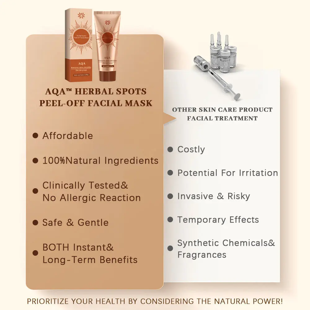 AQA™ Herbal Spots Peel-Off Facial Mask