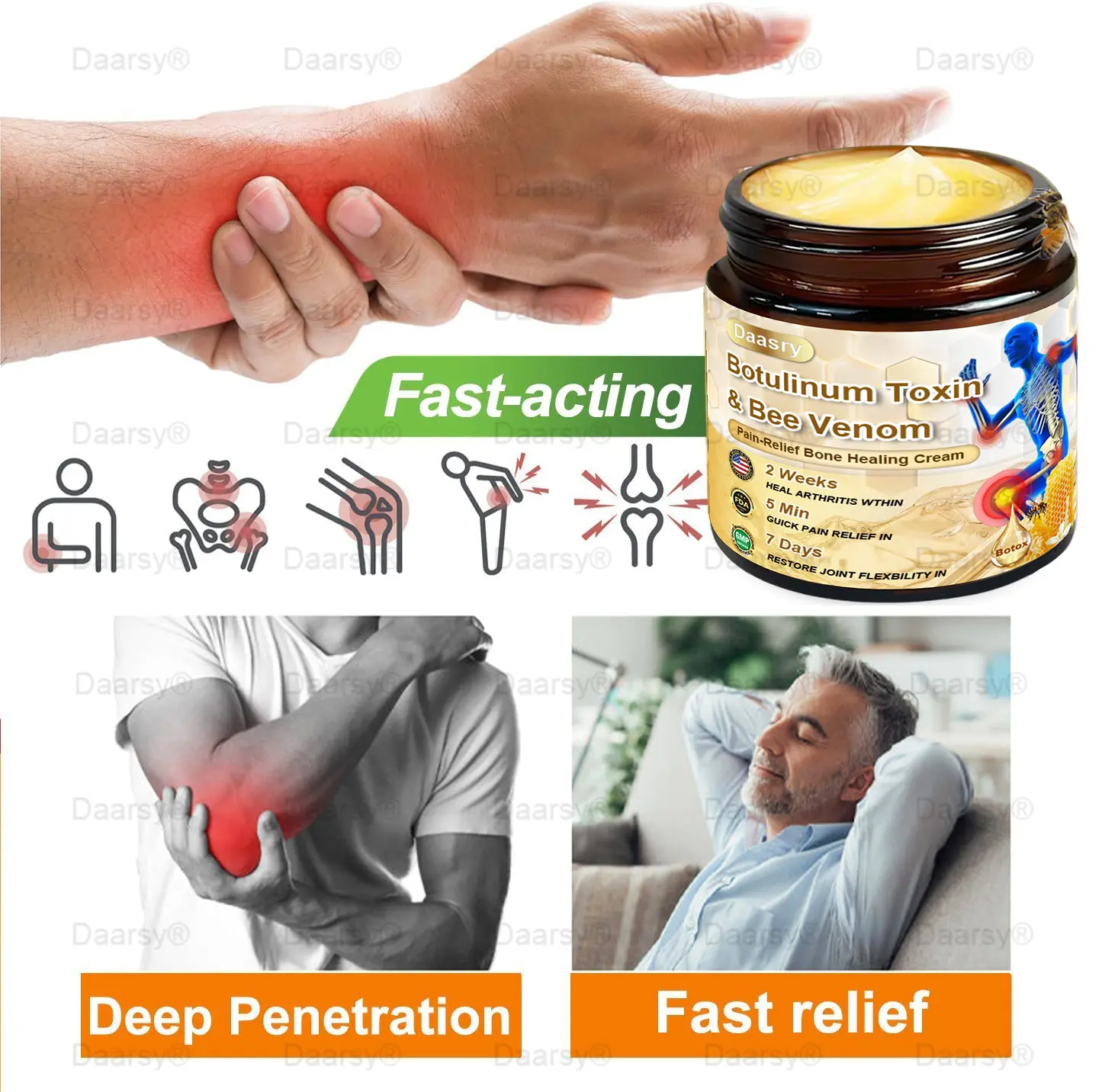 DAASRY® Bee Venom Pain-Relief Bone Healing Cream
