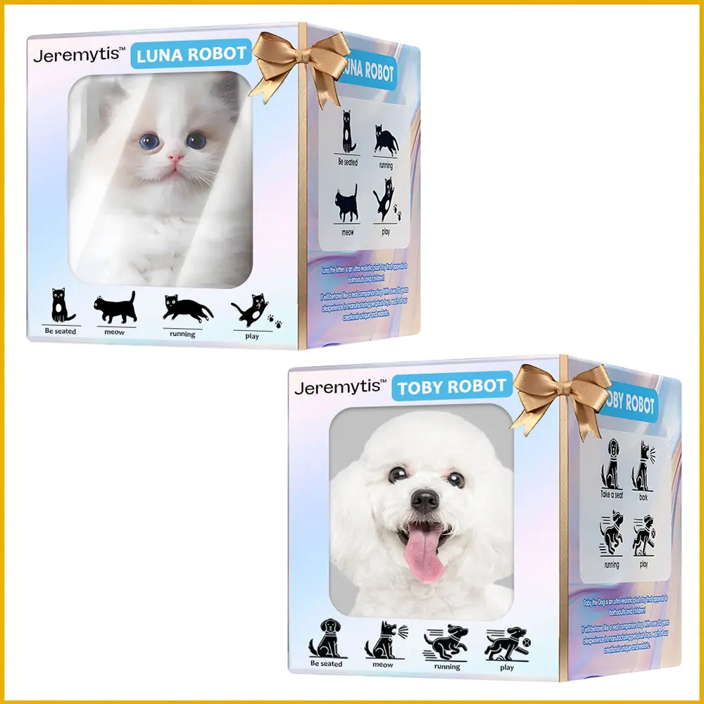 Jeremytis™ TOBY the Robot Dog LUNA the Robot Cat