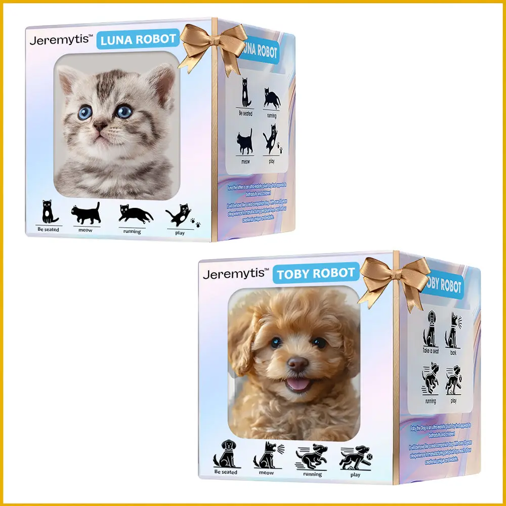 Jeremytis™ TOBY the Robot Dog LUNA the Robot Cat