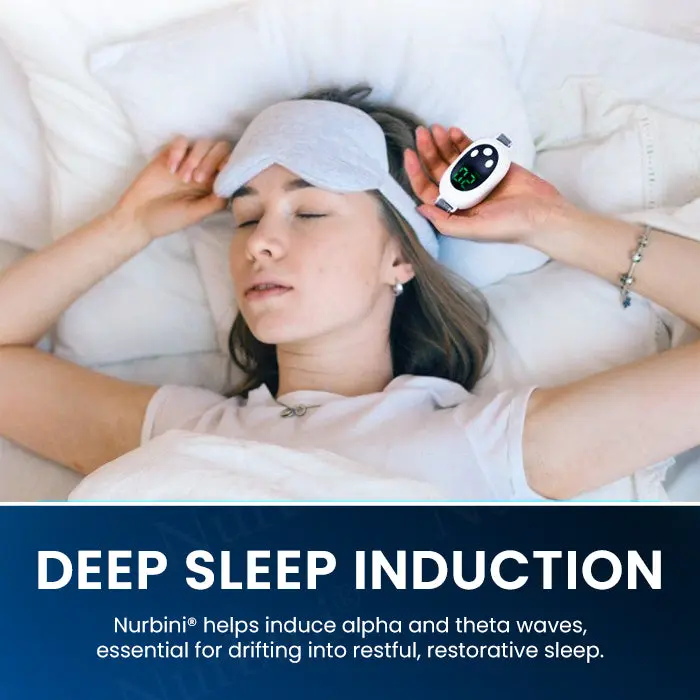 Nurbini® NeuroSleep Pro – Smart Handheld Sleep & Anxiety Relief Device