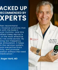 Nurbini® NeuroSleep Pro – Smart Handheld Sleep & Anxiety Relief Device