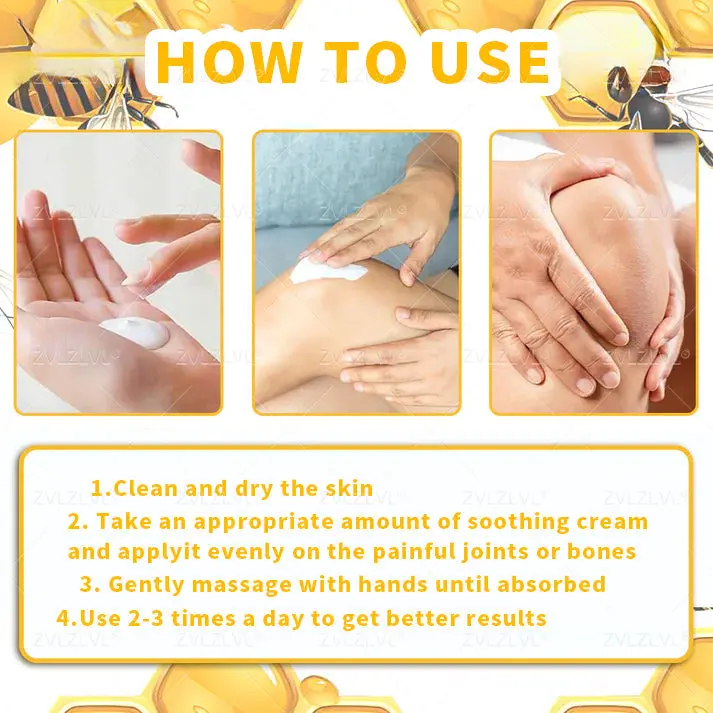 ZVLZVL® Bee Venom Pain-Relief Bone Healing Cream