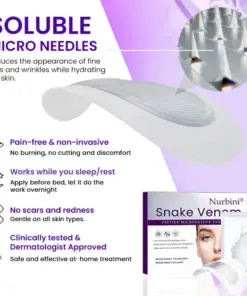 Nurbini® Snake Venom Peptide Microneedle Eye Patch