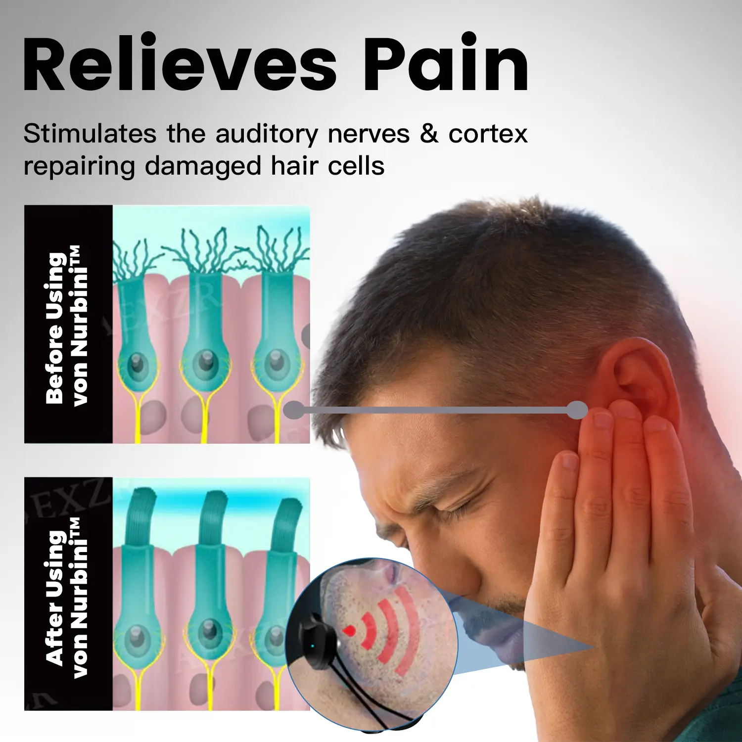 Nurbini™ Tinnitus Relieving Device